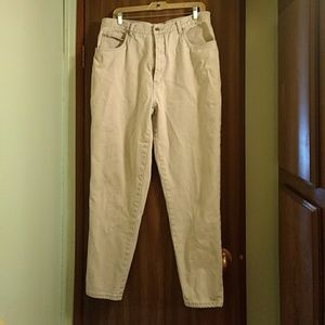 Size 16 Bill Blass Kaki Jeans